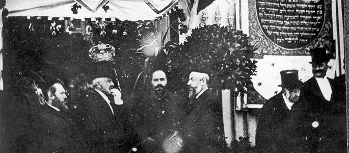 1913, Emperor Franz Jozef visiting the Jewish community in Bratislava (Pressburg) 1913, Emperor Franz Jozef visiting the Jewish community in Bratislava (Pressburg)