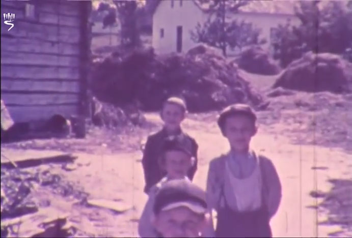 Rare Color Footage Depicting Jewish Life in the Shtetl Before the Holocaust