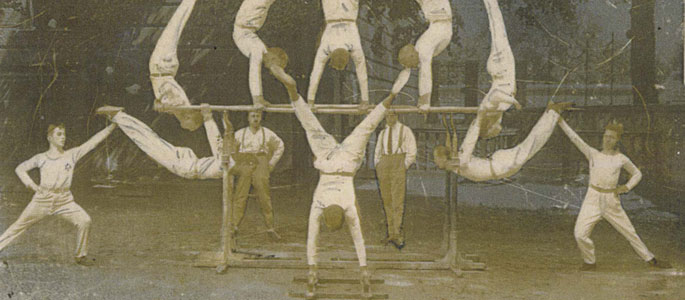 Members of the Maccabi Hatzair youth movement, Bratislava, prewar
Members of the Maccabi Hatzair youth movement, Bratislava, prewar