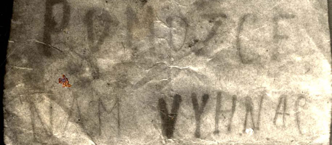 Slovakia, 1938. A sign bearing the antisemitic caption: "Help us to get rid of the Jews" Slovakia, 1938. A sign bearing the antisemitic caption: "Help us to get rid of the Jews"