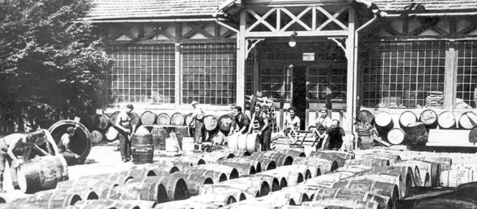 Jews working in the forced labor camp of Vyhne, Slovakia