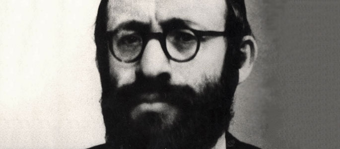 Rabbi Michael Dov Weissmandel, before the war Rabbi Michael Dov Weissmandel, before the war