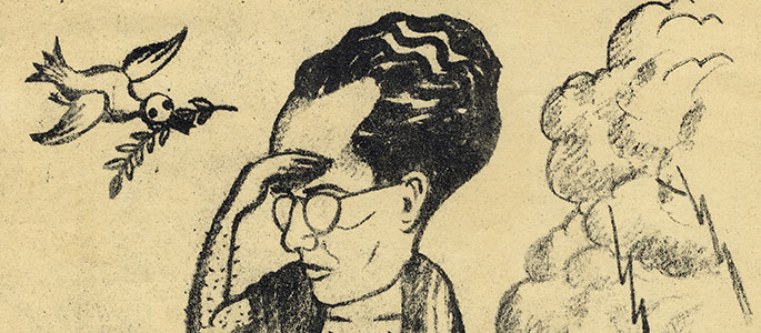 Andrew (Ondrej) Steiner as the biblical figure of Noah, Bratislava, 1944 Andrew (Ondrej) Steiner as the biblical figure of Noah, Bratislava, 1944