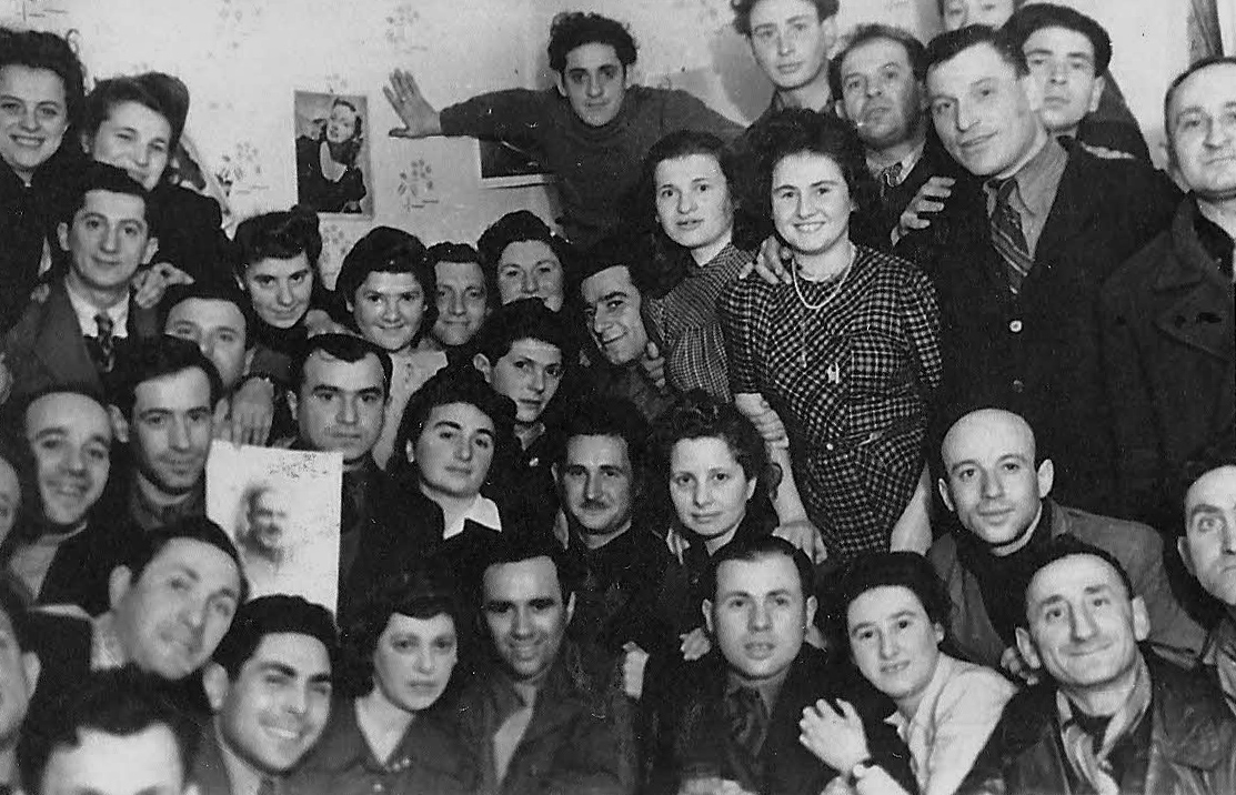 Holocaust survivors from Plonsk in the Zeilsheim DP camp Holocaust survivors from Plonsk in the Zeilsheim DP camp