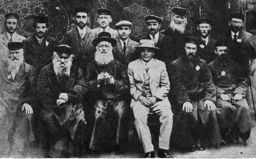 A group of Jews in Plonsk A group of Jews in Plonsk