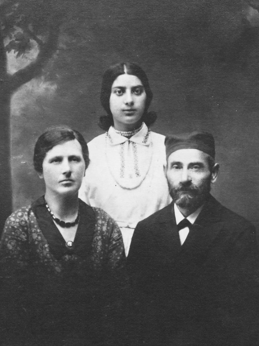 The Shperling family in Plonsk: Bezalel (a carpenter), his wife Rivka and their daughter Sara Tzirel Malka. All three were murdered during the Holocaust The Shperling family in Plonsk: Bezalel (a carpenter), his wife Rivka and their daughter Sara Tzirel Malka. All three were murdered during the Holocaust