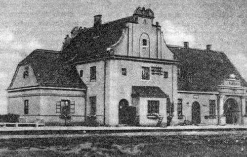 The train station in Plonsk The train station in Plonsk