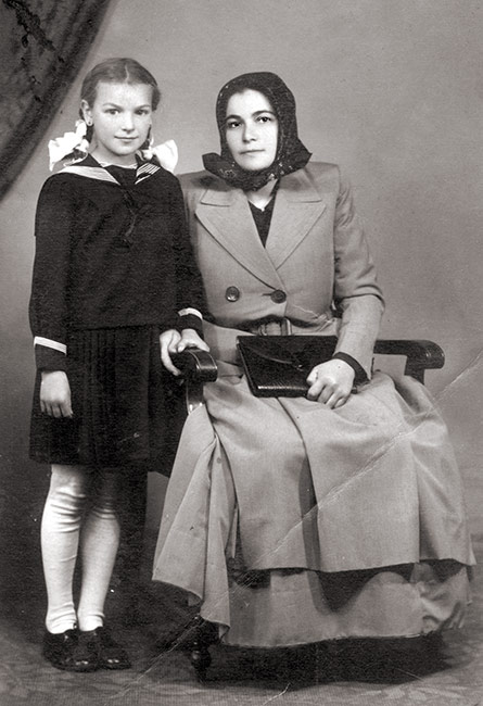 Klara Baic with her daughter Margita Klara Baic with her daughter Margita