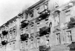 A Jew leaps from a burning building, during the suppression of the Warsaw Ghetto uprising A Jew leaps from a burning building, during the suppression of the Warsaw Ghetto uprising