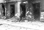 Ruins of buildings in the Warsaw Ghetto, 1943 Ruins of buildings in the Warsaw Ghetto, 1943