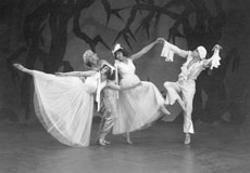 Würzburg 1928. Ballettaufführung im Würzburger Stadttheater
