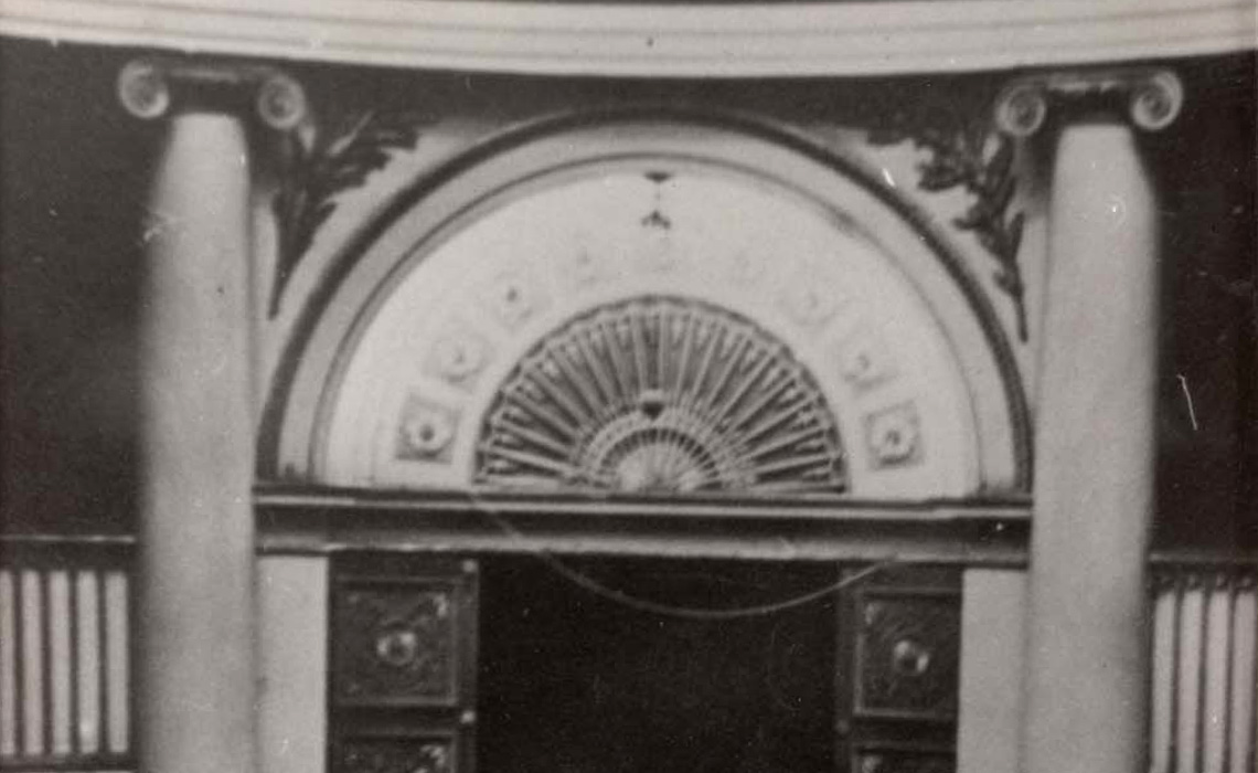 Innenansicht des Wiener Stadttempels nach der Reichspogromnacht
