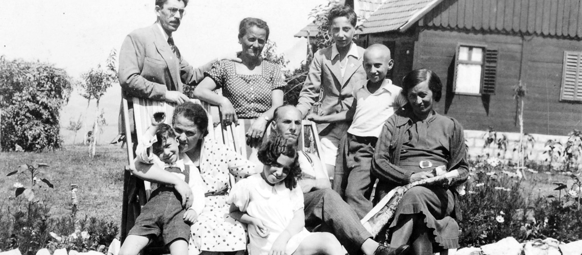 בית הקיץ של משפחת רובן, אוז'יצה (Užice), יוגוסלוויה (כיום סרביה), לפני המלחמה