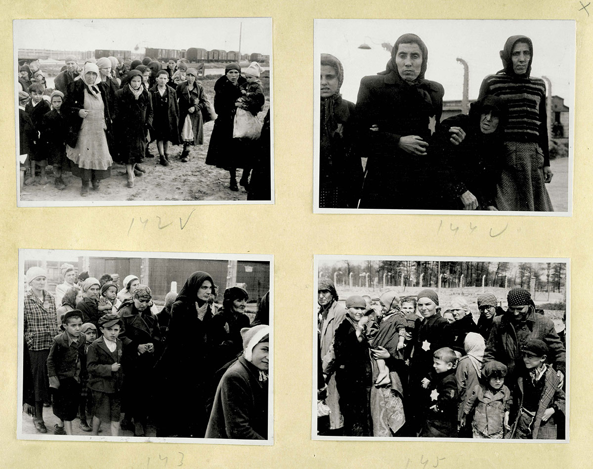 No memory of the men, women, and children that were deemed “valueless” upon their arrival remains in camp records. This album is the sole witness to their fate