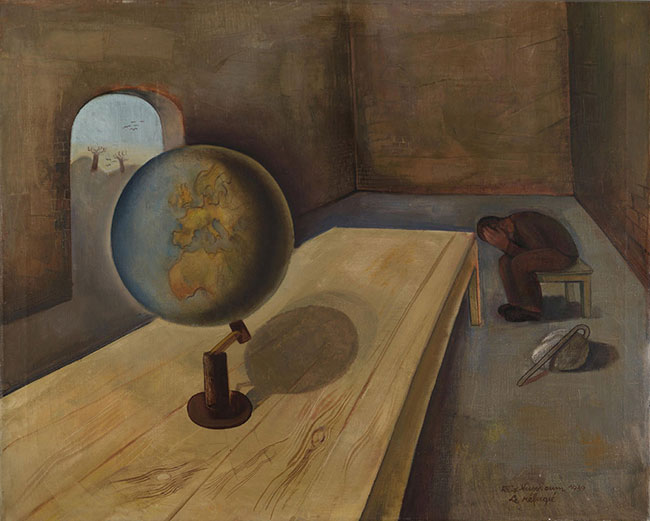 פליקס נוסבאום. "הפליט, בריסל, 1939"