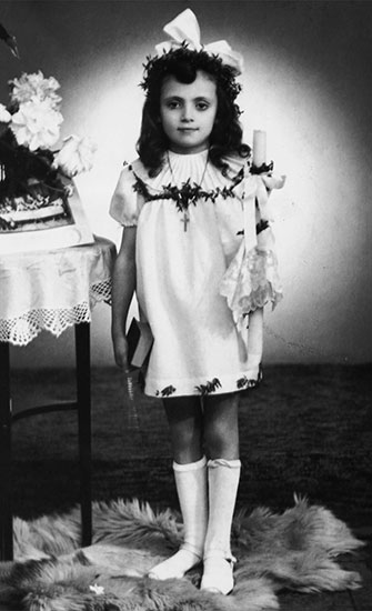 Janina Zimnowodzki-Nebel was hidden by a Polish family in Katowice from 1942 until the end of the war