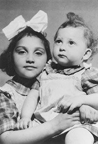 Eva Frommer-Farkash of Bratislava, Slovakia, lost her family in 1943 and was taken in by Ernest and Nellie Geier