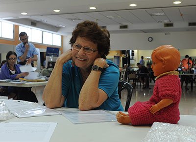 The Doll “Lala” (“Ilana”) that Vera Lifschitz Received in the Transit Camp in Karachi, India (today Pakistan)