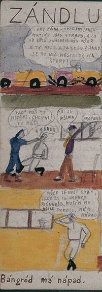 The newspaper Kamarad (Comrade), published in the Theresienstadt ghetto, contained descriptions of children's lives in the ghetto, as well as stories and poems