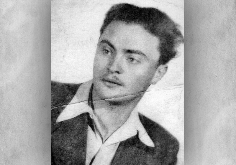 Yirmiyahu Lavi (Löbel), the first director of the youth village in Deszk, Hungary, 1944