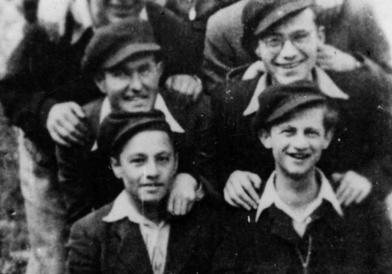 Members of Bnei Akiva in Hungary, activists in the Zionist youth movement underground during the war
