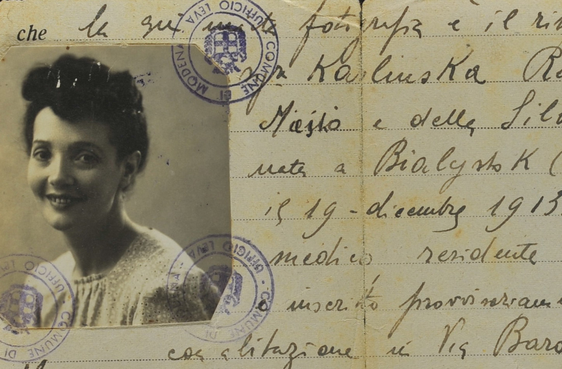 Dr. Raja Karlinska survived under an assumed identity in Italy