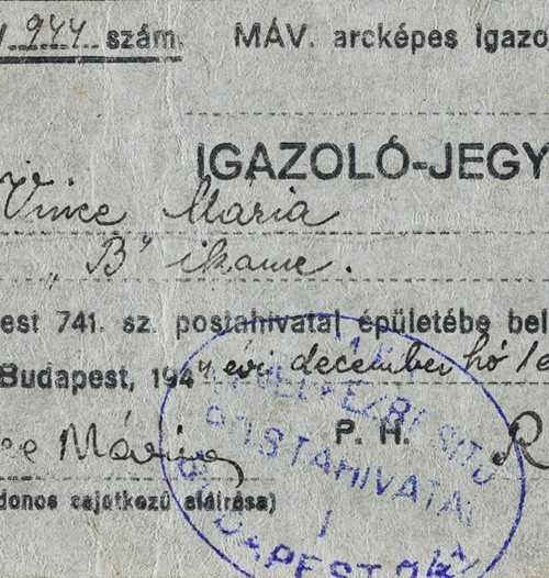 Eva Billiczer Survived in Budapest under a False Identity