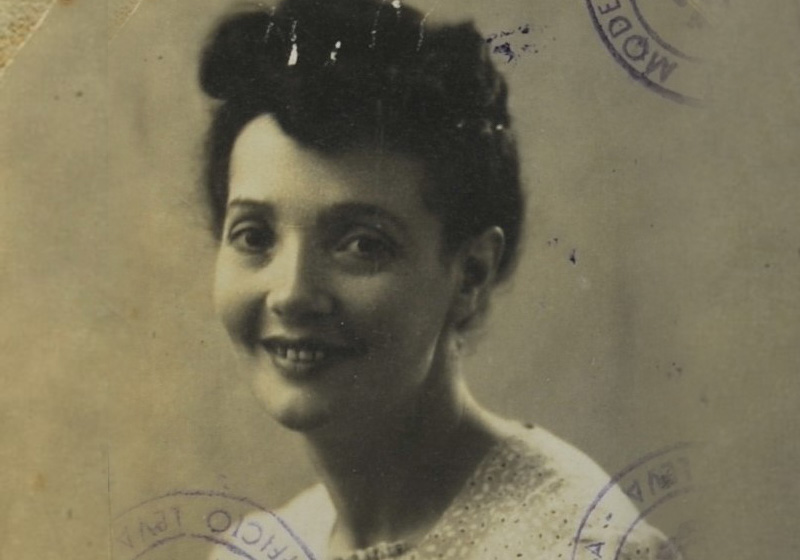 Dr. Raja Karlinska after liberation