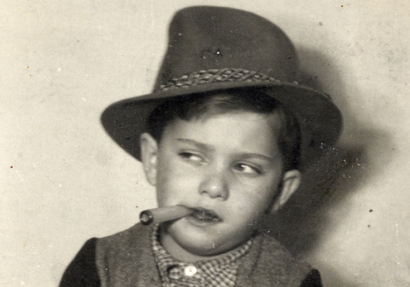 Toddler Jerzy Fischhab.  Krakow, 1939