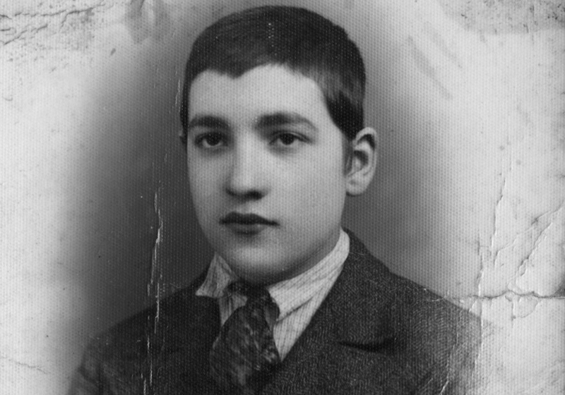 Shmuel Scharf. Iași, Romania, 1935