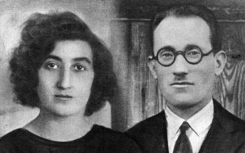 Shimshon and Henia Holcblatt, prewar
