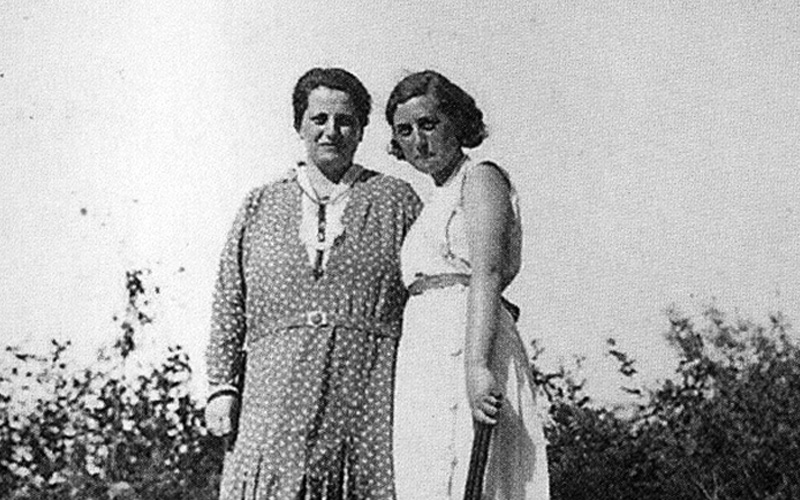 Anne Meininger and her daughter Hilde