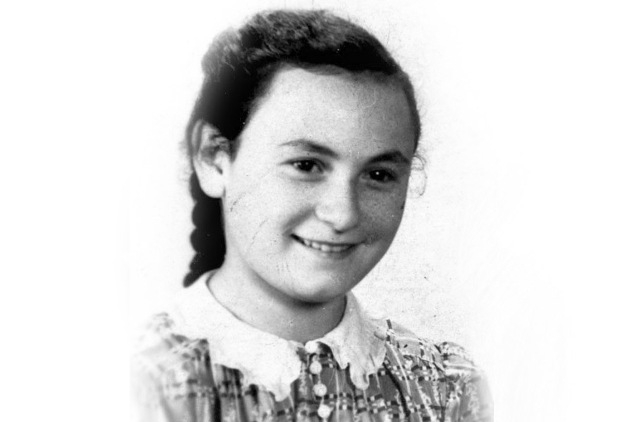 Stefa Fromer, born in 1935, in the home