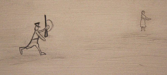 "Con una hoja de papel delante de ellos, tenían la libertad de expresarse y dibujar la realidad tal como la entendían"