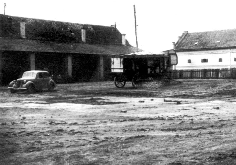 The Djakovo camp, Croatia.  The camp was housed in an old flour mill