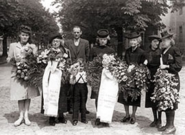 Die Beerdigung von Mia Guttmann, 1946