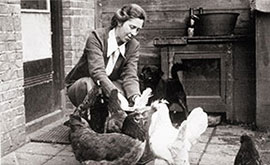 Caecilia Loots, during the war