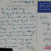Berlin, 31.8.39. „Mein lieber kleiner Henry! Vati hat das Kabel von Onkel Morris bekommen, aber seit dem 14. August keinen Brief. Ich bin froh, dass Du wohlauf und glücklich bist. Ich hoffe, es wird nicht zum Krieg kommen. Falls er doch ausbrechen sollte, möge Gott Dich und Onkel und Tante segnen! Mit vielen Grüssen an Onkel und Tante und vielen Küssen, Dein Vati." 