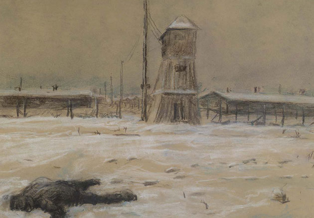 Zinovii Tolkatchev. "Hiver, 1944"