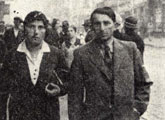 Wolbrom. Haim Gelibter and his wife