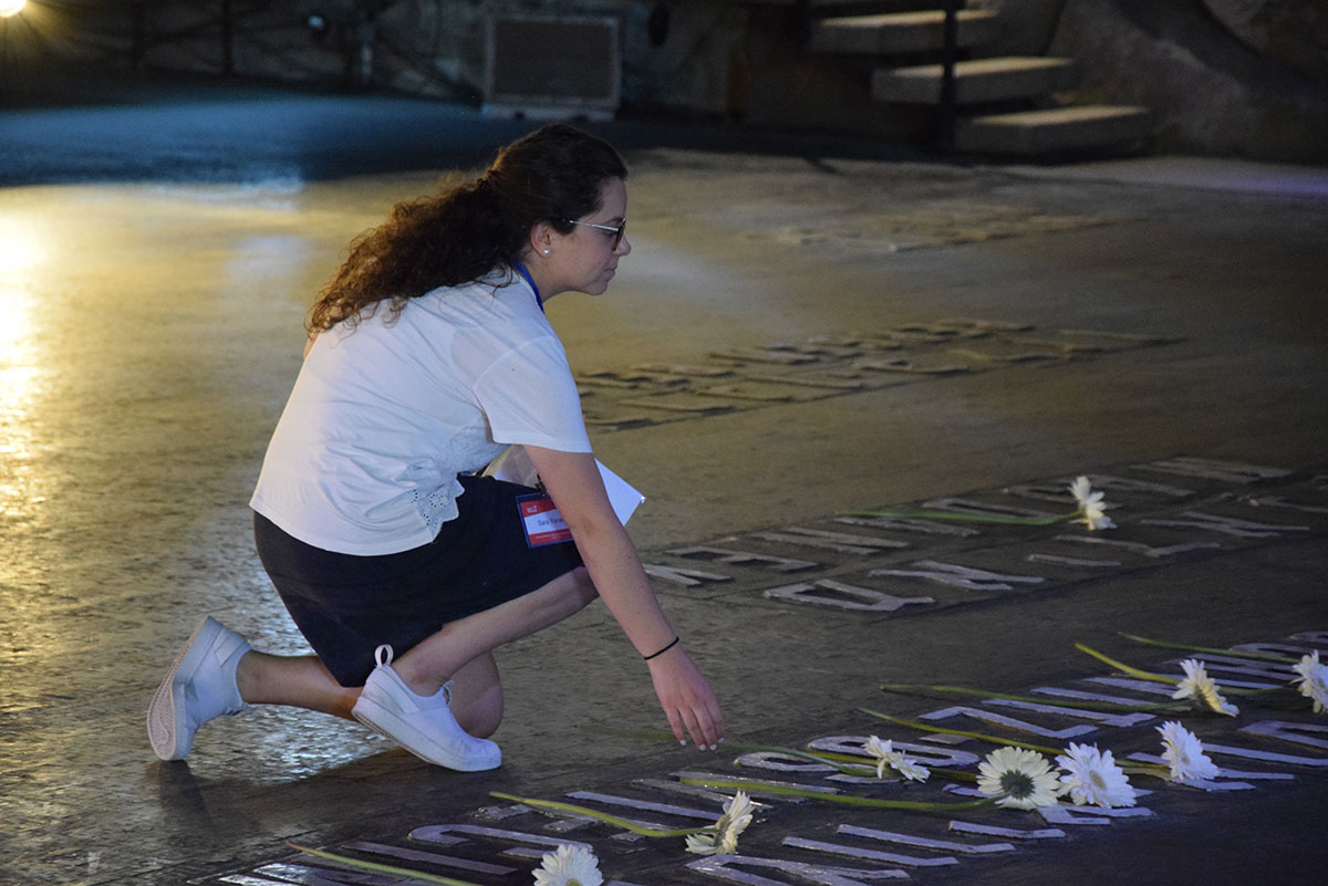 Der Gedenktag für die Märtyrer und Helden des Holocaust in Yad Vashem 2021