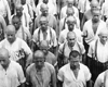 Prisioneros en el campo de concentración de Dachau, Alemania, 1938.
Archivo fotográfico de Yad Vashem.