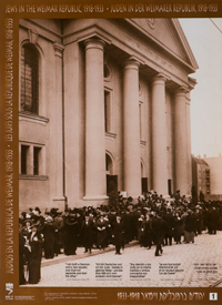Sinagoga Moabit, Berlín, Alemania, 1912
Archivo fotográfico de Yad Vashem