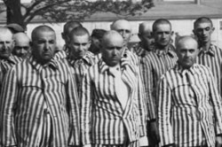 Prisioneros judíos en Auschwitz
Archivo fotográfico de Yad Vashem