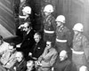 El banquillo de los acusados en los juicios de Nuremberg, Alemania, 1945
Archivo fotográfico de Yad Vashem