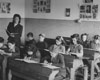 Clase de alumnos en el campo de Feldafing, 1947
Archivo fotográfico de Yad Vashem