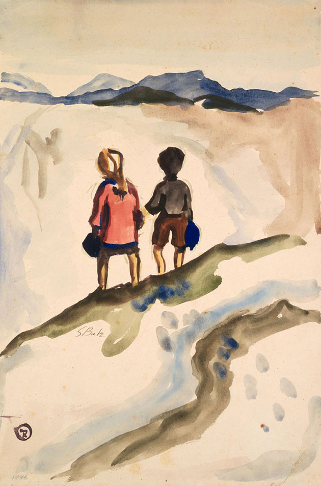 Samuel Bak. "Niños solos"