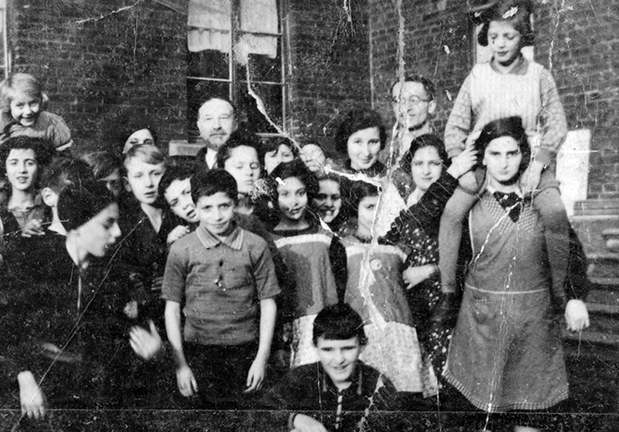 El orfanato judío de Dinslaken durante el Pogromo de Noviembre