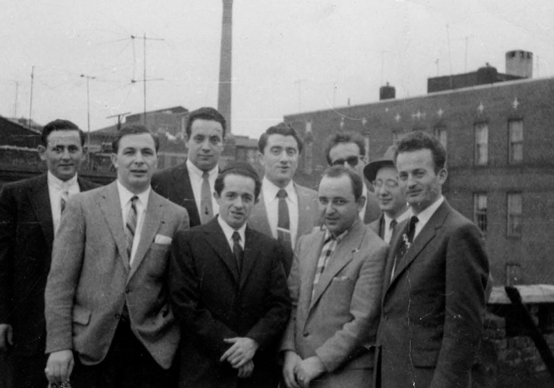 Réunion d'anciens "Enfants de Buchenwald", en France, après la guerre