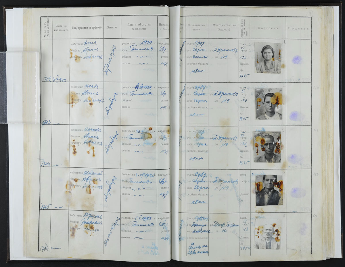 Population census of the Jews of Monastir, vol. 3